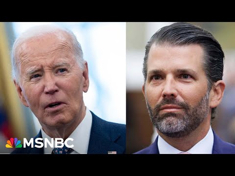 CHEAP SHOT: Don Jr. spreads ugly conspiracy theory about Biden cancer diagnosis