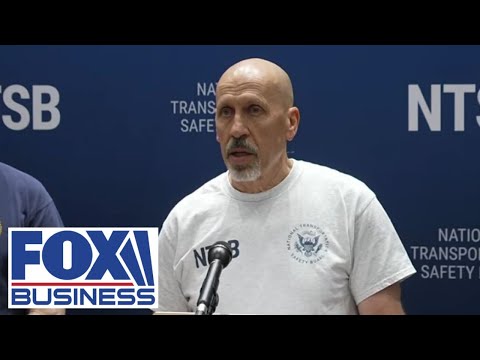NTSB holds a press briefing on Mexican ship collision