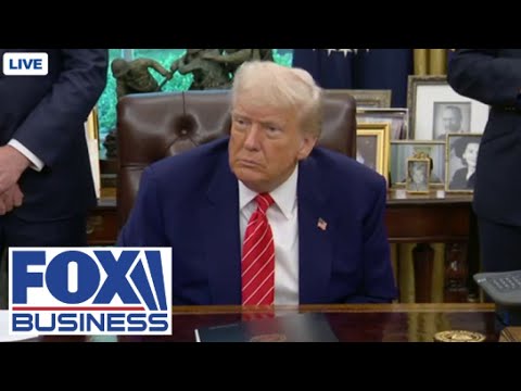 President Trump and Melania Trump attend a signing ceremony for the ‘Take It Down’ Act