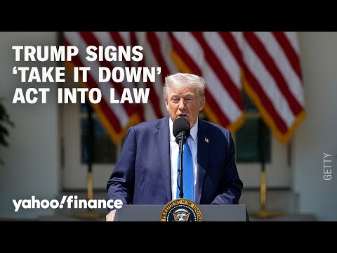 LIVE: President Trump signs the ‘Take it Down Act’ into law