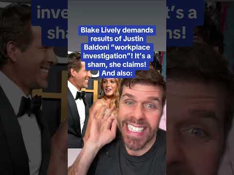 Blake Lively Demands Results Of Justin Baldoni “Workplace Investigation”! It’s A Sham, She Claims!