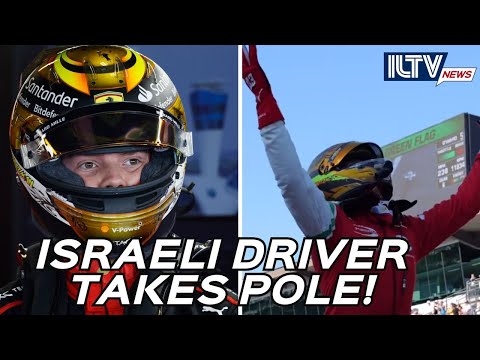 Israeli Motorsport Rookie Takes Pole in Indy 500 Qualifier