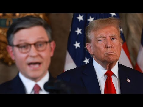 Trump visiting Republican lawmakers as budget bill push continues