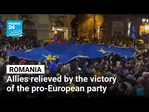 Romania’s allies relieved by the victory of the pro-European party • FRANCE 24 English