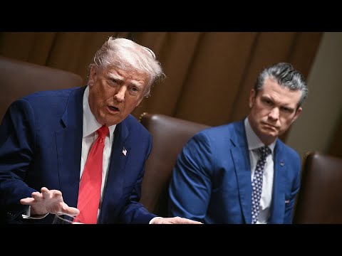 Watch Live: Trump and Hegseth make announcement from Oval Office | CBS News