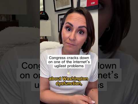 Congress cracks down on one of the internet’s ugliest problems