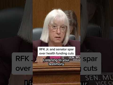 RFK and Senator spar over health funding cuts