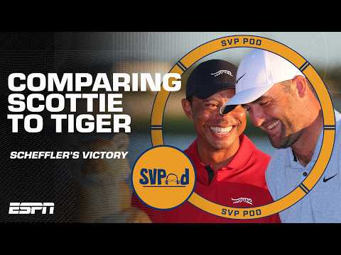 Scottie Scheffler showed REAL similarities to Tiger Woods in PGA Championship win 😤 | SVPod