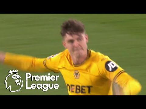 Jorgen Strand Larsen pulls one back for Wolves against Crystal Palace | Premier League | NBC Sports