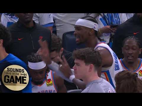 SOUNDS OF THE GAME 🔊 Best mic’d up moments from Timberwolves-Thunder Game 1 in WCF | NBA on ESPN