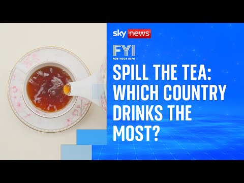 FYI: Which country drinks the most tea?