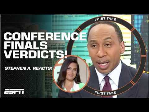 Stephen A., Kendrick Perkins & Mad Dog’s VERDICTS of the Conference Finals 🍿 | First Take