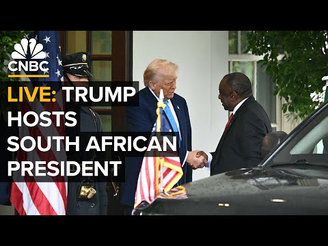 LIVE: President Trump meets with South African President Cyril Ramaphosa at the White House —5/21/25