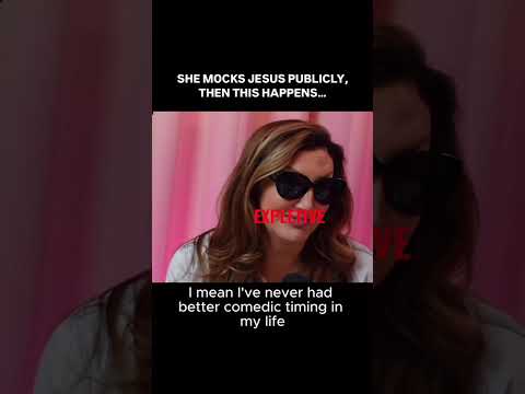 She Mocks Jesus Publicly, Then This Happens…