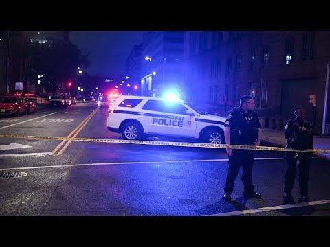 Officials give update on double shooting outside Jewish Museum event in D.C. | full video