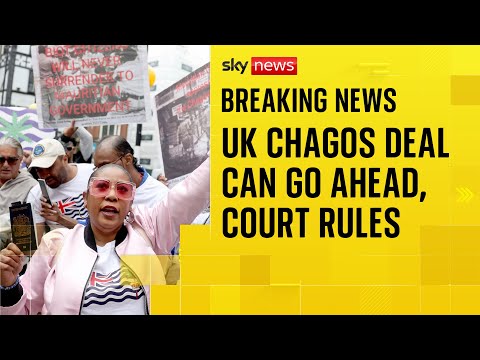 Judge clears way for Keir Starmer to sign Chagos Islands deal