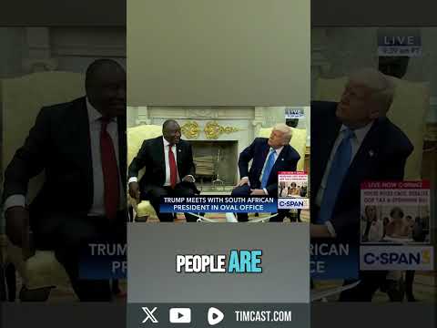 Trump HUMILIATES South Africa’s President In Oval Office