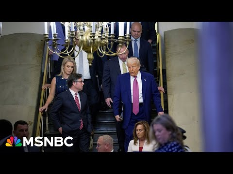 LIVE: White House briefs press after House passes Trump agenda bill by a single vote