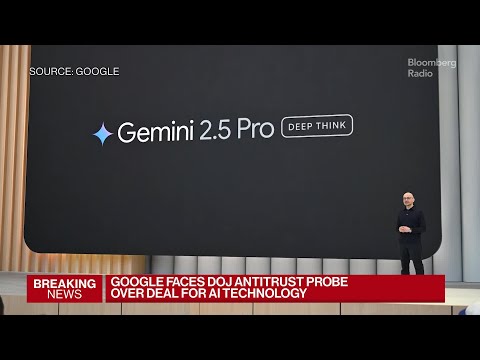 Google Faces DOJ Antitrust Probe Over Deal for AI Technology
