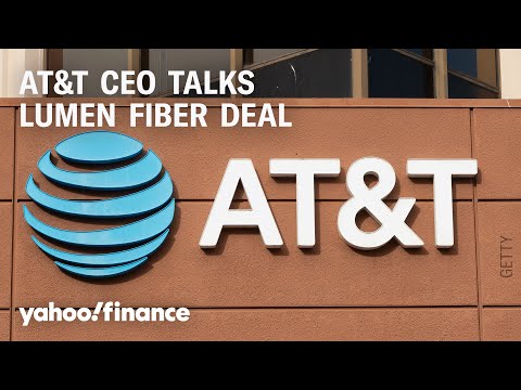 AT&T CEO explains why his company is buying a fiber business