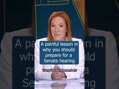 A painful lesson in why you should prepare for a Senate hearing