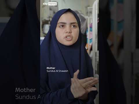 Babies in Gaza are skin and bone after eleven-week blockade