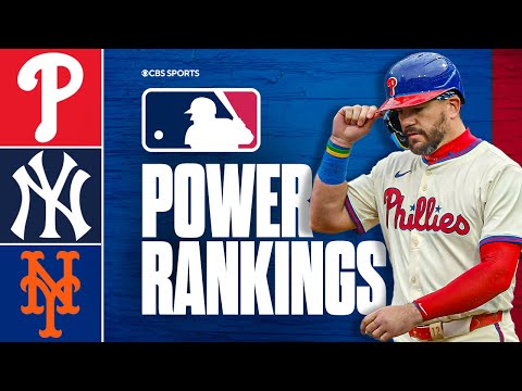 Latest MLB Power Rankings: Phillies move up 5 spots to No. 1, Mets round out top 5