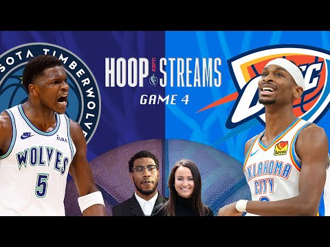 SGA vs. Ant: Can T’Wolves Tie It Up in Game 4? | Hoop Streams 🏀