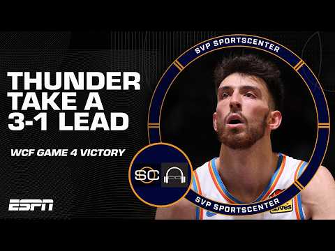 THUNDER TAKE GAME 4 ๐ฏ Timberwolves’ fatigue, Chet Holmgren’s defense & more reaction ๐ | SC with SVP
