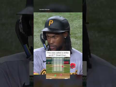 Oneil Cruz would strikeout on the very next pitch #shorts