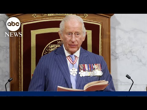 King Charles III defends Canada’s sovereignty in speech to open parliament