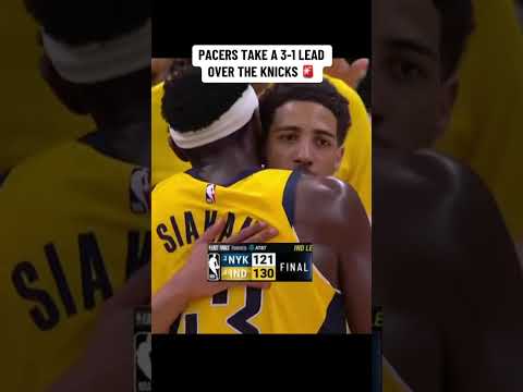 THE PACERS ARE ONE WIN AWAY FROM THE NBA FINALS 🔥