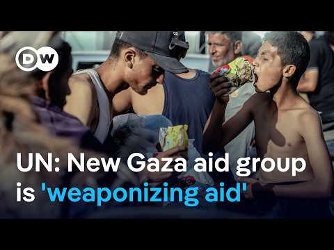 Israel-backed Gaza aid group accused of being part of Israeli military maneuver | DW News