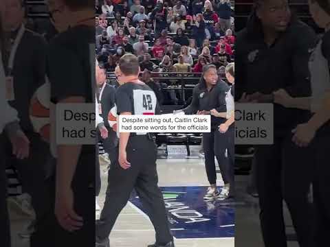 Even though Caitlin Clark is out with an injury, she’s making her presence known #shorts