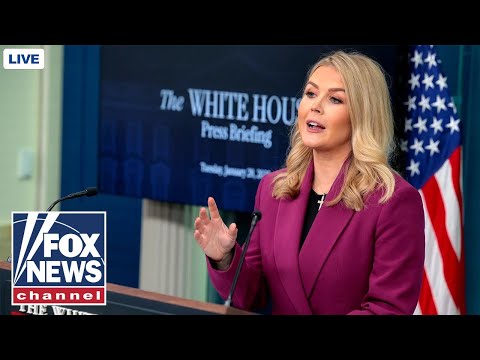 Karoline Leavitt briefs after federal court blocks Trump’s tariffs