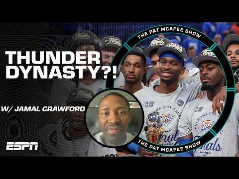 THUNDER DYNASTY?! ๐ Jamal Crawford’s thoughts on OKC’s future & Pacers-Knicks | The Pat McAfee Show