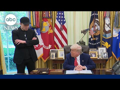 Trump thanks Elon Musk for leading DOGE