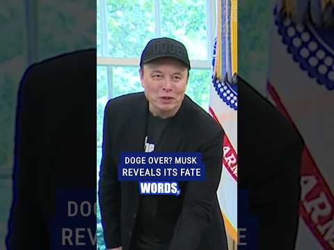 Elon says this will not be the end of DOGE #shorts #musk #trump #doge