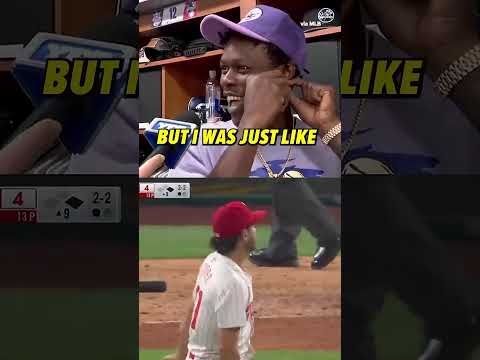 “That bat was so heavy” 🤣 #mlb #shorts