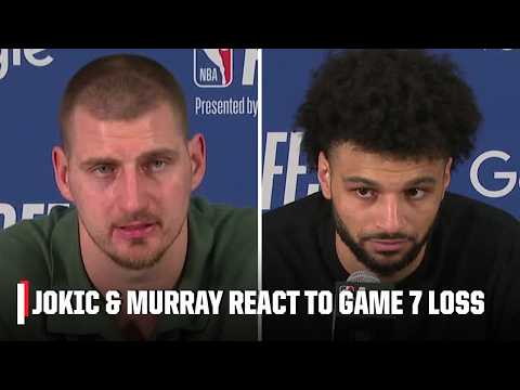 Nikola Jokic and Jamal Murray react to Game 7 loss and Denver Nuggets’ future | NBA on ESPN