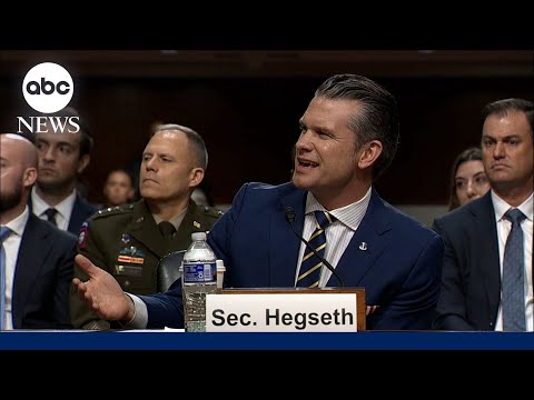 Sen. Slotkin presses Defense Secretary Pete Hegseth on protests: ‘Be a man’