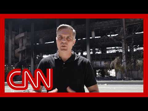 CNN goes inside Iranian TV studio destroyed by Israeli airstrike