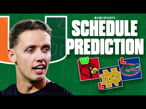 Miami Hurricanes 2025 Schedule Prediction | Will Carson Beck lead them to the CFP?