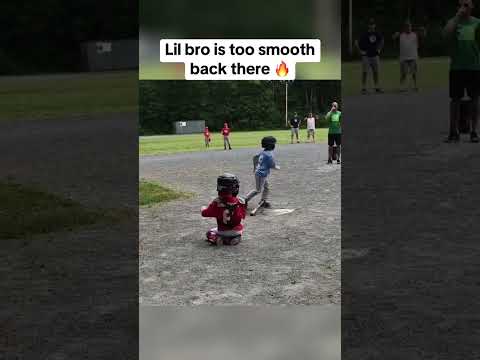 Rolling the ball after the catch was tough 😂 (via @dorencummings/TT)