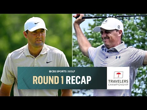 2025 Travelers Championship: Scheffler shares co-lead, Spieth withdraws with injury | Round 1 Recap