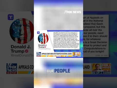 ‘BIG WIN’: Trump celebrates decisive court win over Gavin Newsom #shorts #trump #losangeles