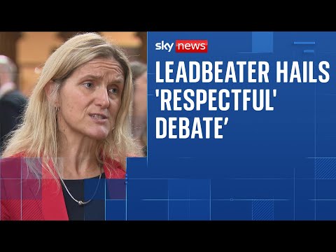 Kim Leadbeater hails ‘respectful’ debate as assisted dying bill passes for good of ‘families’