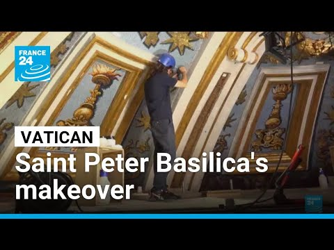 Vatican: Saint Peter Basilica’s cupola gets a makeover • FRANCE 24 English