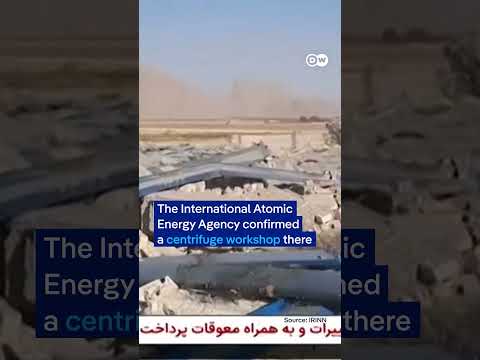 Iranian state TV airs footage of what it says is aftermath of Israeli strikes in Isfahan province