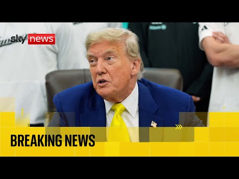 President Trump addresses the nation after striking Iranian nuclear sites